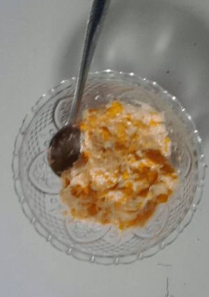 Foto resep MPASI-Oatmeal jagung keju 8M