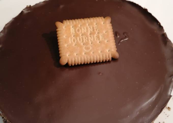 Tarte chocolat caramel façon Twix sans cuisson de Bernie