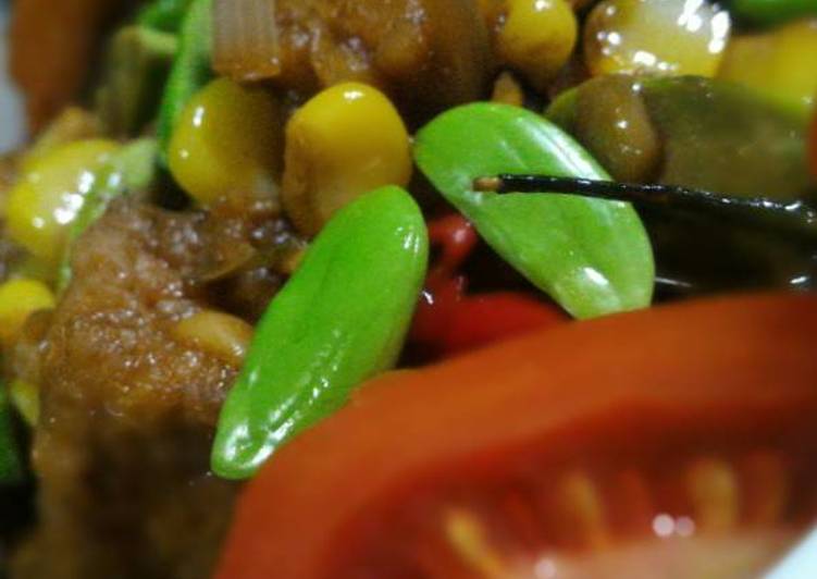 Sambal goreng kecap petai