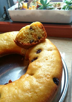 Foto resep Raisin Muffin baking pan
