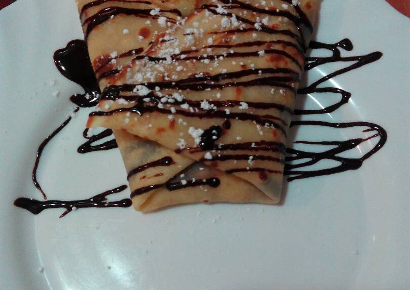 Crepes con plátano