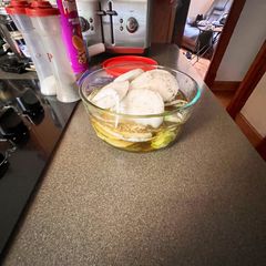 A picture of Dilled Cucumbers.