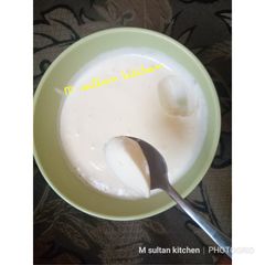 A picture of My homemade mayonnaise.