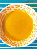 Crema ligera de zanahoria y col