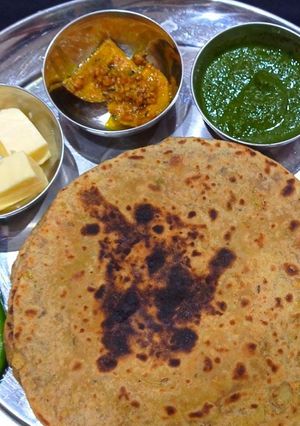 चटपटा पत्तगोभी पराठा (chatpata patta gobi paratha recipe in Hindi) रेसिपी मुख्य फोटो