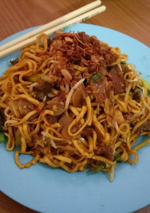 Foto resep Mie goreng gepeng