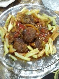 عکسی از دستور کوفته قلقلی