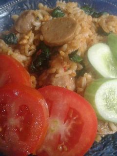 Foto resep Nasi goreng campur