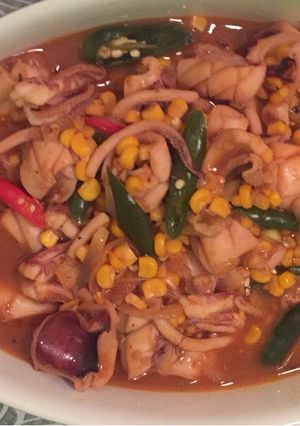 Foto resep Cumi asam manis