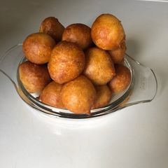 A picture of Crunchy Puff puff.