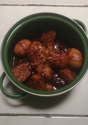 Foto resep Semur telur