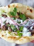 Tzatziki pita kebab