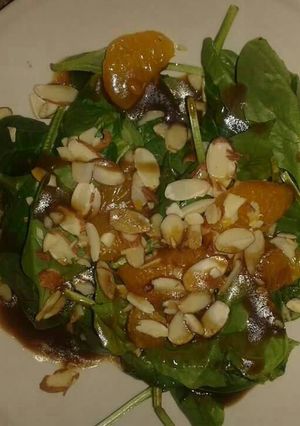 Una foto de Ensalada de mandarinas