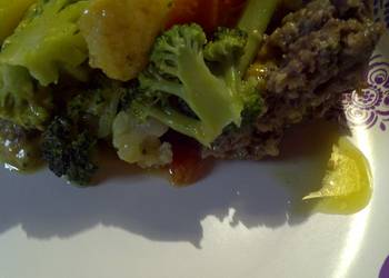 Fast Cooking Methods Meatloaf Pizza on the stove top Home Style