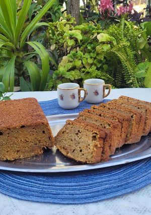 Una foto de Budín integral de zanahoria