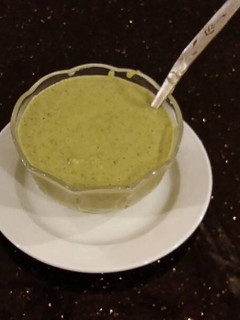 A picture of Roasted Poblano Cream Sauce.