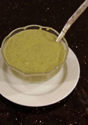 A picture of Roasted Poblano Cream Sauce.