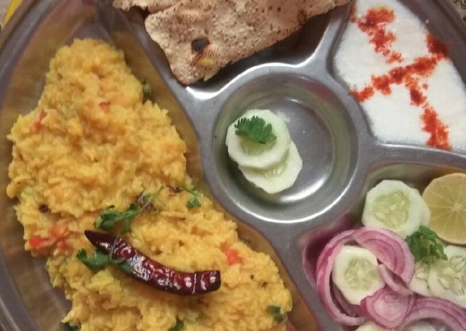 Simple Way to Prepare Super Quick Homemade Arhar dal ki khichdi