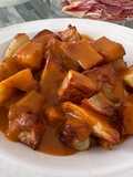 Salsa clásica para Patatas Bravas. Usando Mambo de Cecotec