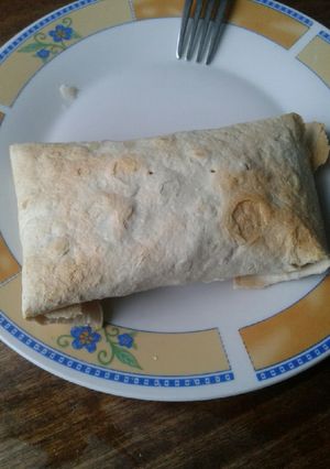 Una foto de Mi receta de wraps sin sal