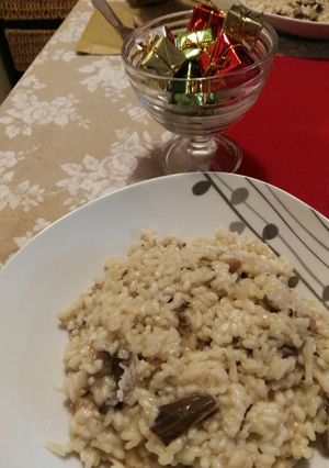 Una foto de Risotto de setas