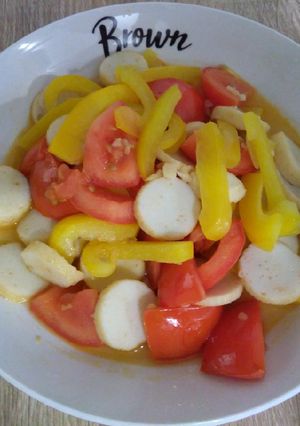A picture of 健康彩色鱼饼 Healthy Colourful Fish Cakes.
