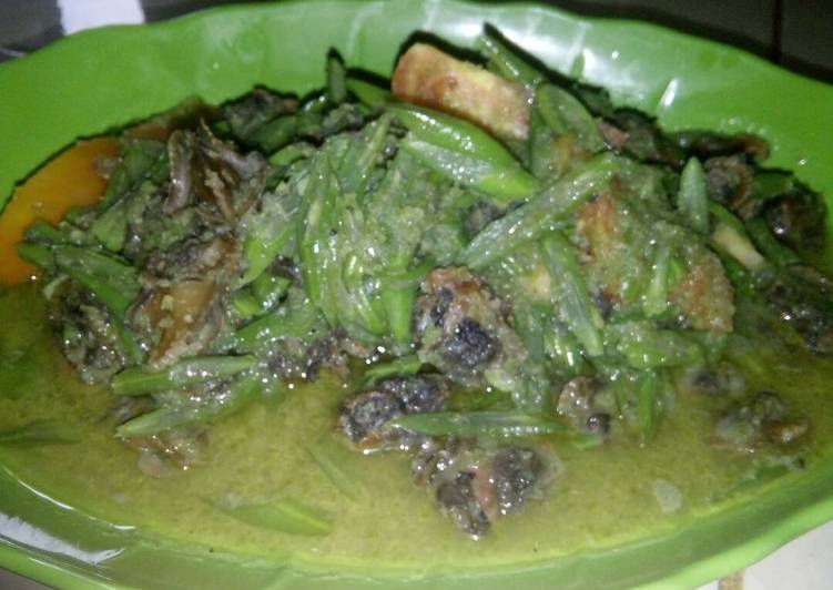 Resep Tumis keris (kerang + buncis) yang Bikin Ngiler