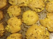 A picture of smashed potato