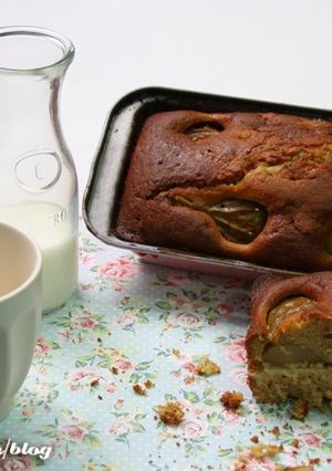 Una foto de Plum Cake de pera
