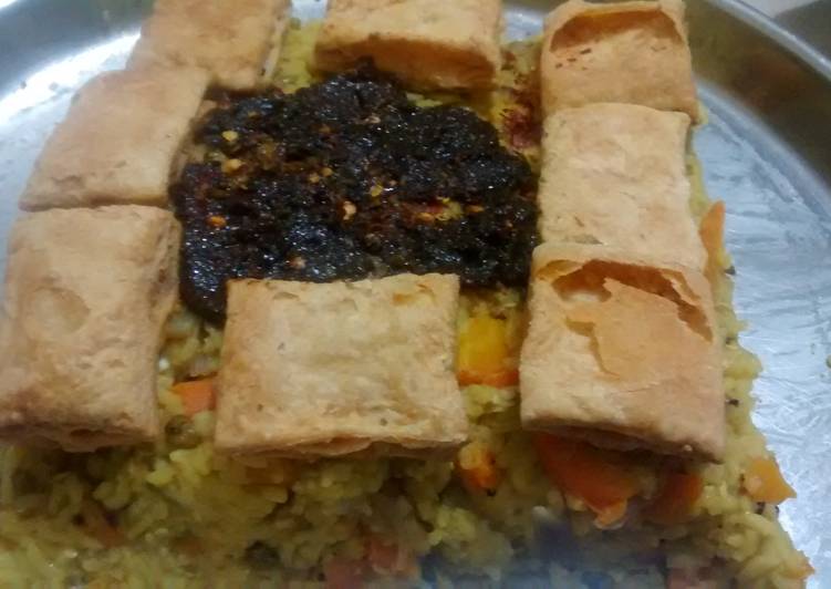 How to Prepare Favorite Sprouted Moong Pulao