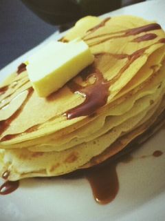 صورة لوصفة بان كيك 🍛