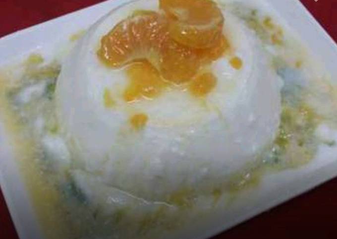Simple Way to Make Authentic Buttermilk Panna Cotta with Citrus Sauce for Dinner Food