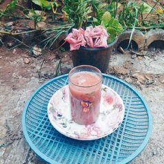 A picture of Watermelon Grapes Mocktail.
