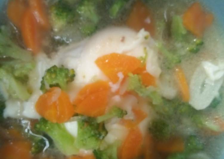 Cara Gampang Membuat Telor ceplok rebus dan sayuran yang Menggugah Selera