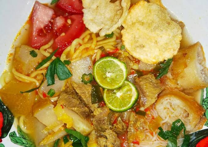 Bagaimana Menyiapkan Soto Mie Bogor Anti Gagal