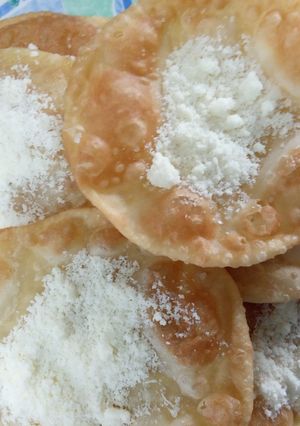 Φωτογραφία της συνταγής Τηγανίτες με τυρί