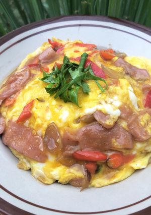 Foto resep Nasi telur hongkong