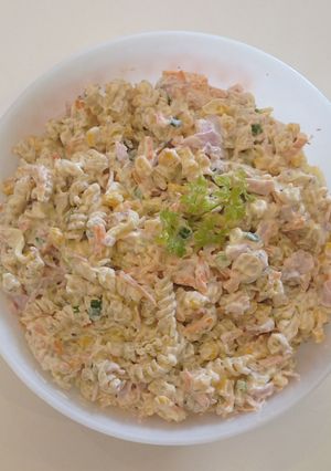 Foto de Salada de macarrão cremosa
