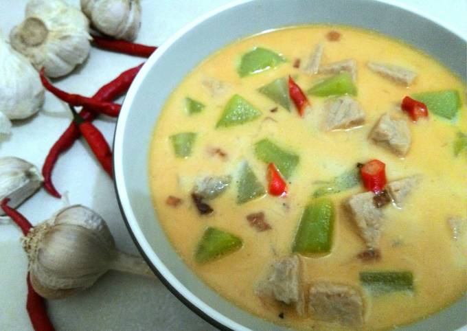 Resep Lodeh Labu Siam Bumbu Iris Oleh Bondan Vitorini Cookpad