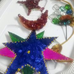 A picture of Bread star moon fruity...