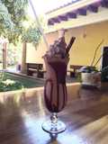 Malteada de fresa