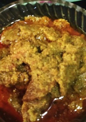 A picture of Mutton Pasanda.