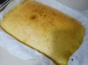 Una foto de Bizcocho de chufa