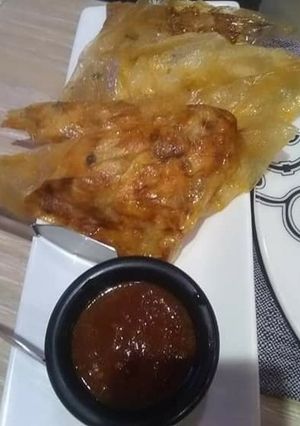 A picture of Paper Wrapped Chicken.
