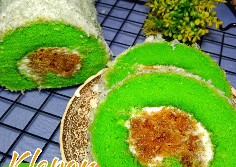 Resep Populer Klepon Roll Cake Paling Enak