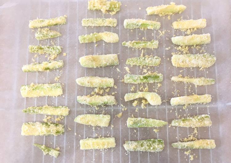 Comment Servir Frites de courgettes