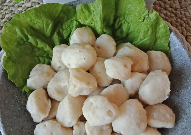 Resep Bakso ikan kenyal, Lezat Sekali