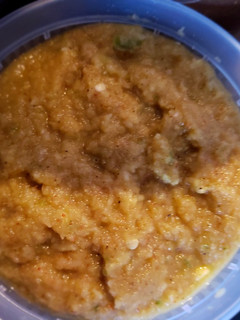 A picture of Raw mango spicy sauce.