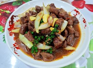 Hình của món Bò Cháy Tỏi.
