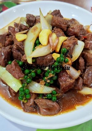 Hình của món Bò Cháy Tỏi.